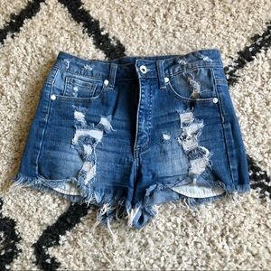 Special A Jean Shorts